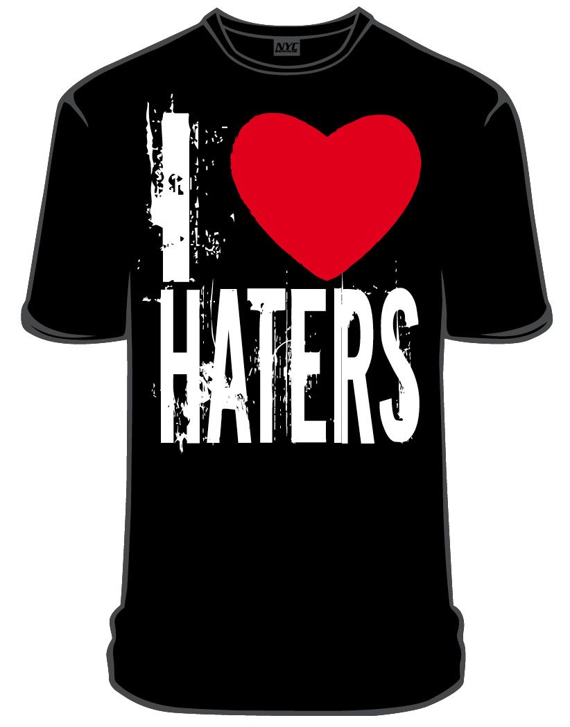 SPECIALS T Shirt I LOVE HATERS S XXL 233 USA HIP HOP RAP URBAN DJ