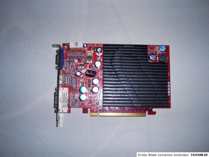 Medion GeForce 7650 GS 256 MB PCI E Einwandfrei