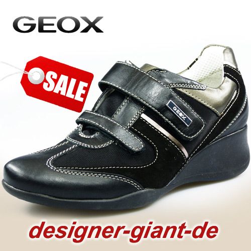 H258 NEU Geox Damen Sneaker HIT schwarz HAMMERPREIS Jetzt SPAREN