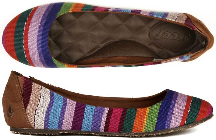 Reef Schuhe Ballerina Tropic multi stripe bunt 37,5,38,40,41