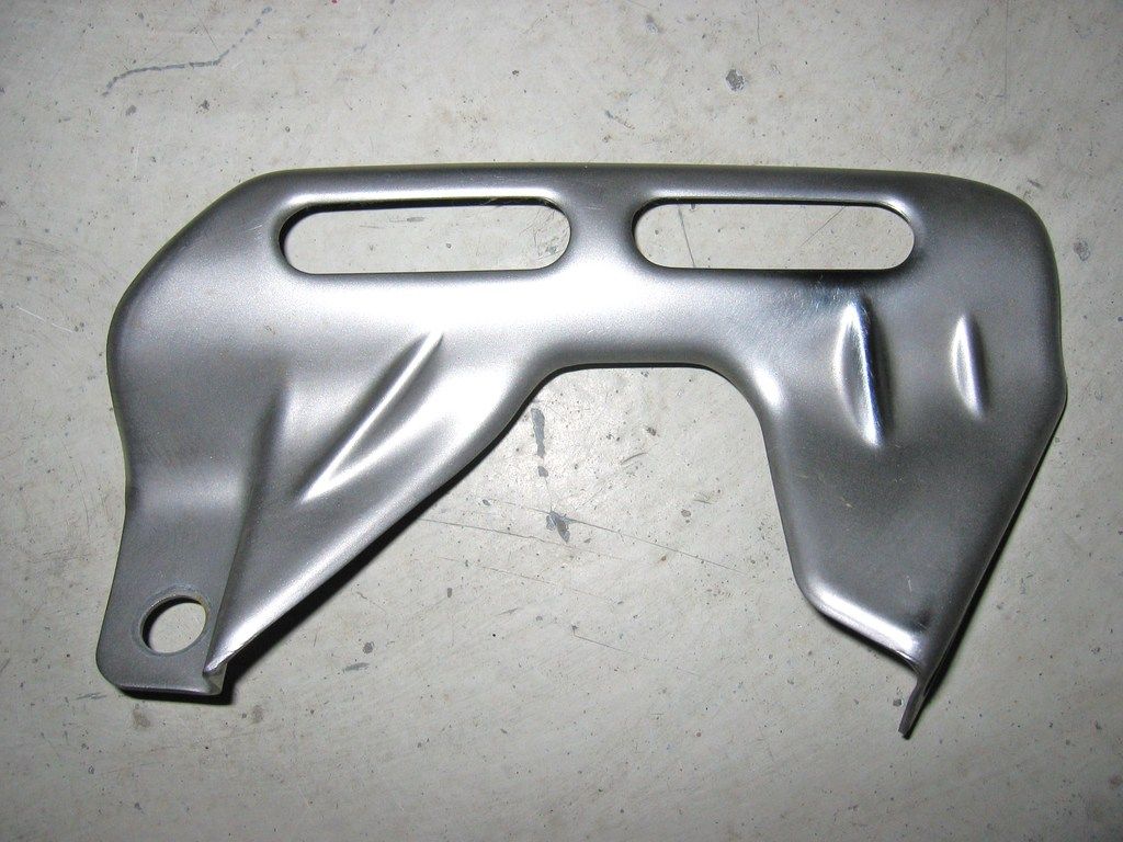 Auspuff Hitzeschild BMW F650GS F650 GS Dakar R13 Bj.02