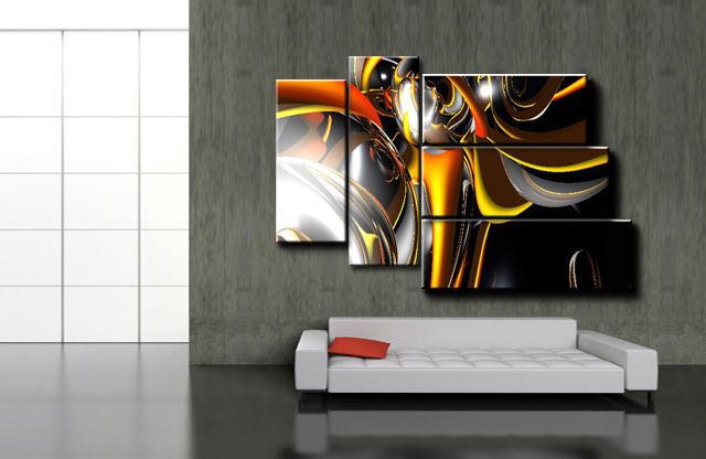 GALERIE BILDER ABSTRAKT ASYMMETRISCH Weltall LEINWAND BILD 150cm x