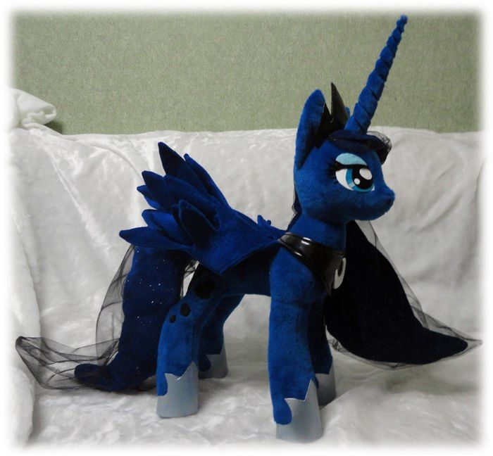 Handmade minky plush My Little Pony MLP FIM Princess Luna season 2 28