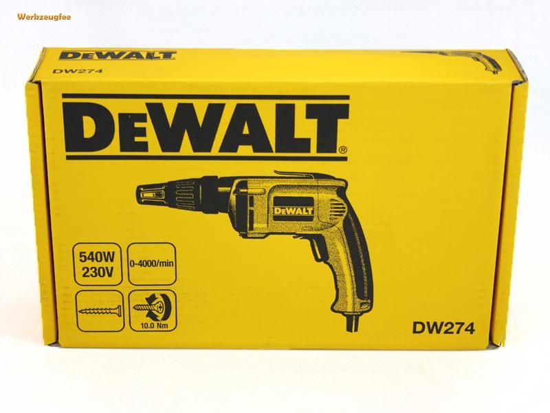 DeWalt DW 274 Schnellbauschrauber Trockenbau