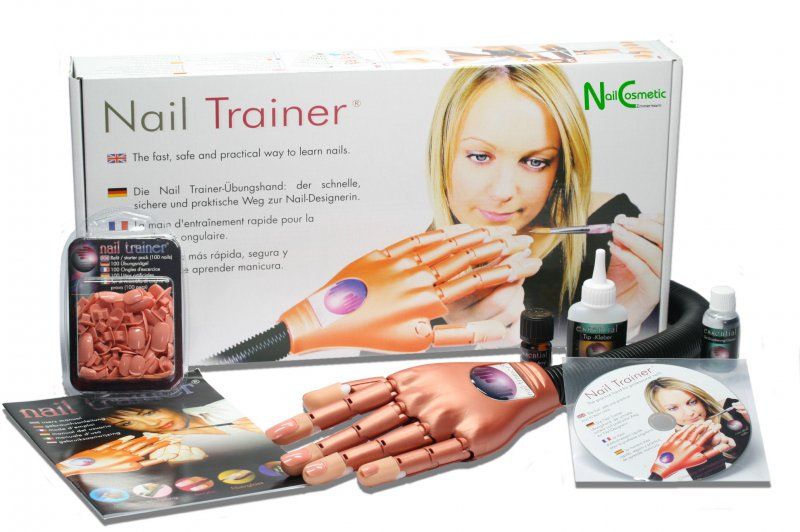 Nail Trainer Nailtrainer Übungshand Ihr perfektes Model