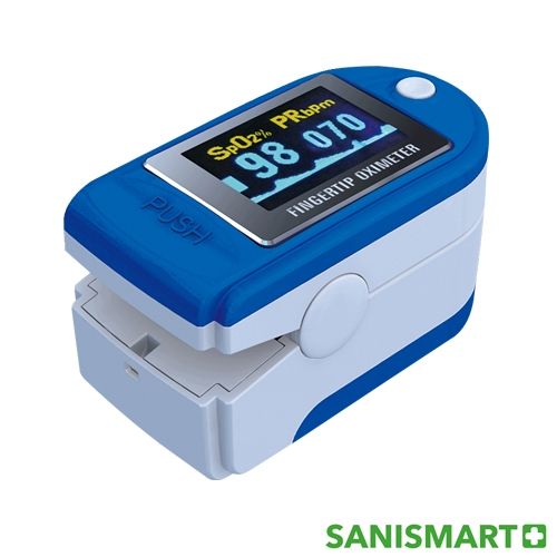 Fingerpulsoximeter CMS 50D Pulsoximeter Oximeter Fingertip Pulsmesser