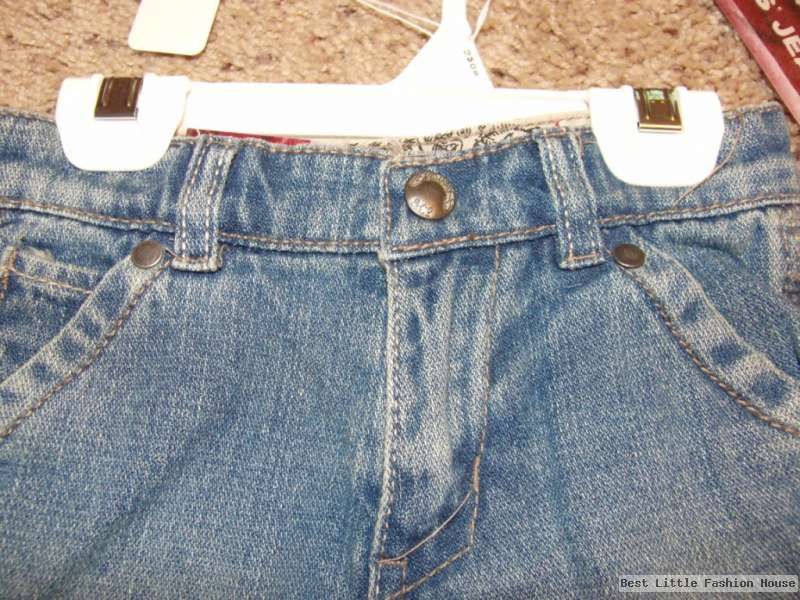 Original Levis Baby Jeans Shorts Kurze Hose 80   NEU