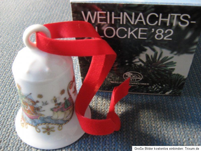 Hutschenreuther Weihnachtsglocken Porzellan 1978 bis 1999