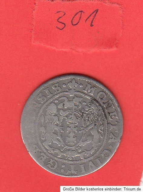 DANZIG GDANSK Sigismund III. 1587 32 1/4 Taler (Ort) 1623 Gum. 1391