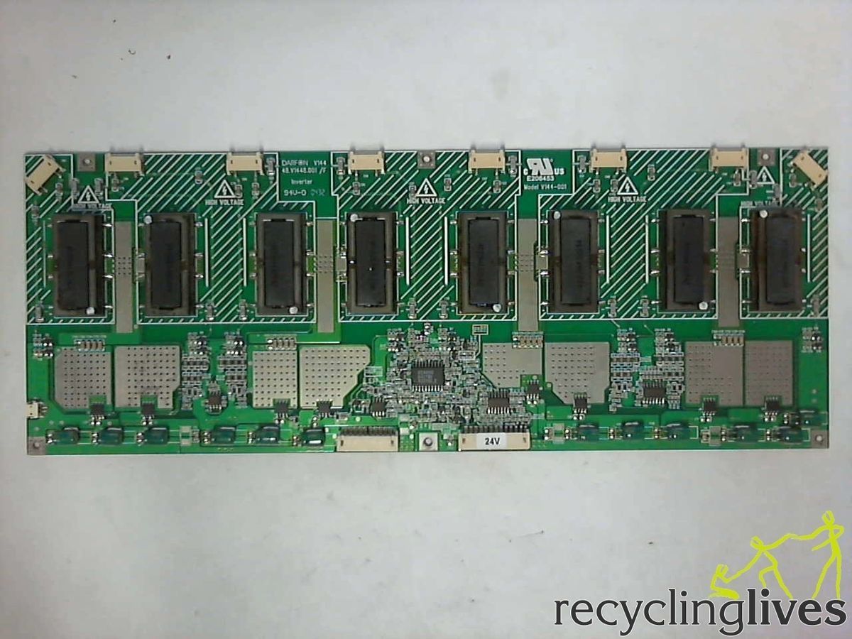 30 SANYO LCD TV PART BACKLIGHT INVERTER BOARD 48 V1448 001 F I296W1 24