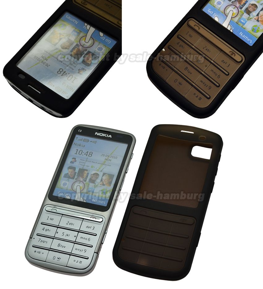 Nokia C3 01 Silicon Case Tasche Schutzhülle Hülle C301