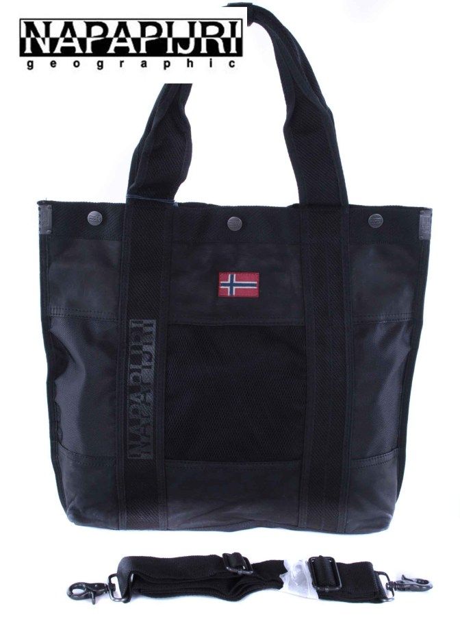 Napapijri Shopper Tasche Nylon Schwarz #10