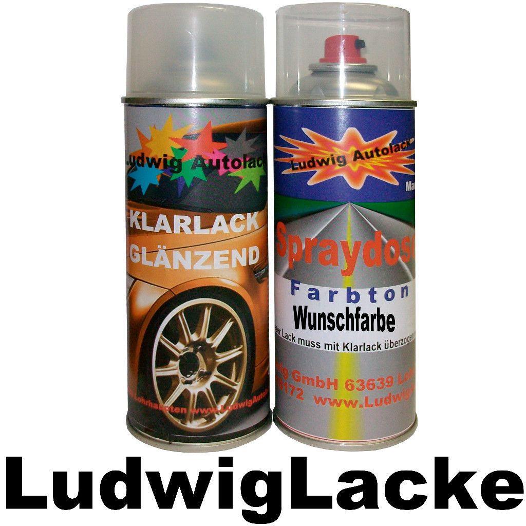 im Set 1x Autolack 1xKlarlack je400ml OPEL 292 Lavendel Pearl