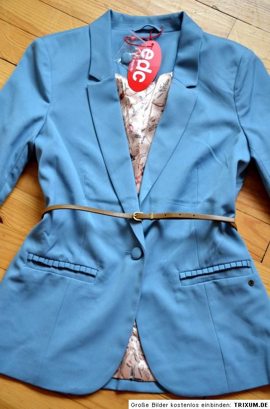 edc by ESPRIT trendiger Boyfriend Blazer Gr. M 38 NEU mit