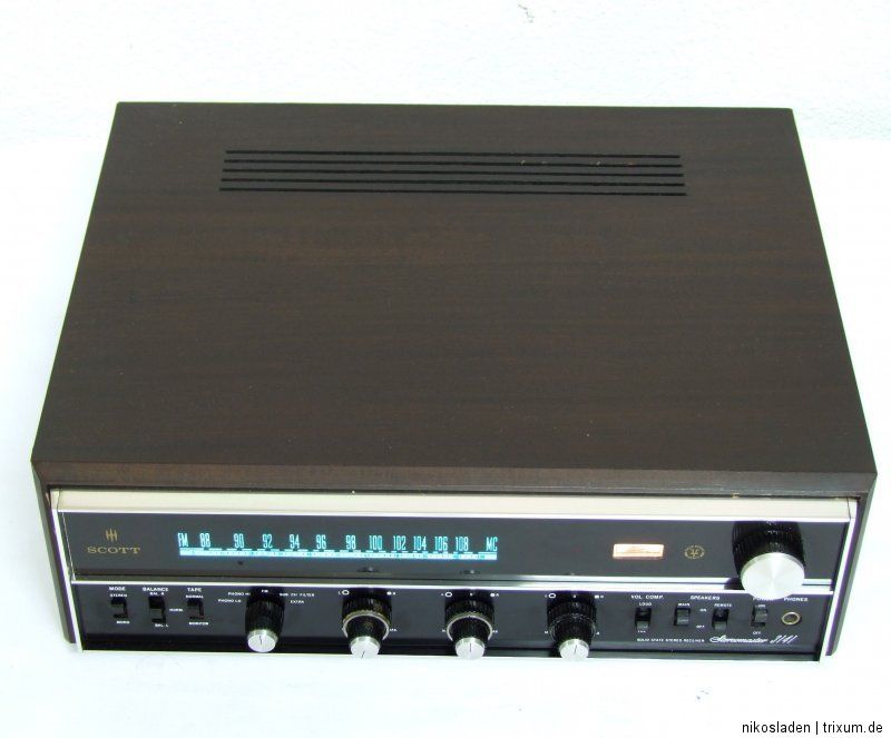 Scott Stereomaster 3141 * 60er Jahre Receiver Rarität im Bestzustand