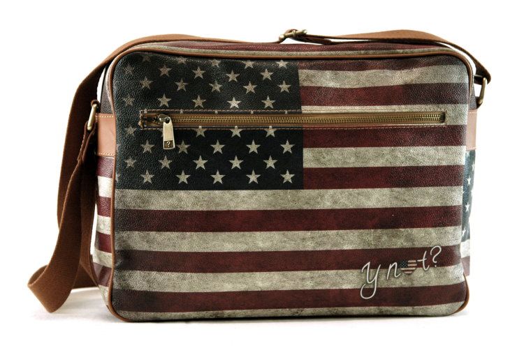 Das Outlet Y NOT ? Messenger Motiv Flagge NEU