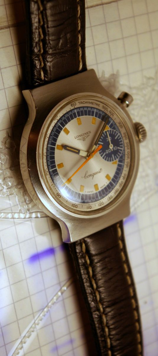 Longines Conquest Chronograph cal. 334 Munich Olimpics rare