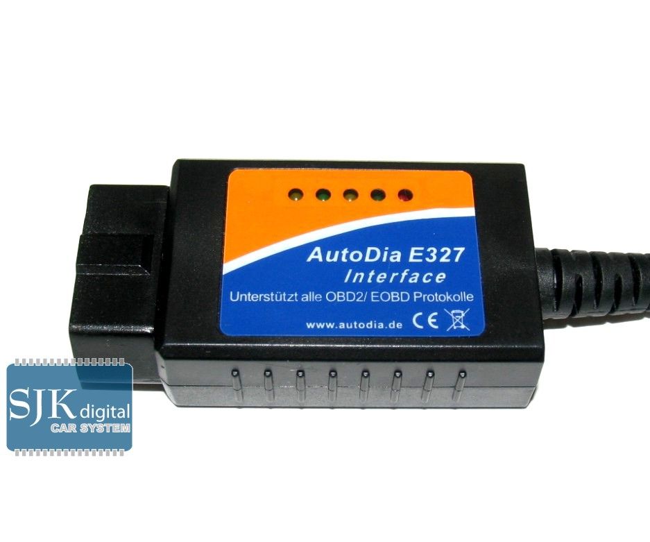 OBDII CAN 327 Diagnose Interface für Opel Version 1.4