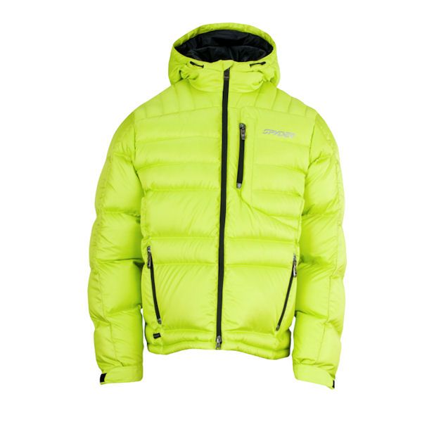 Spyder Herren Daunenjacke Diehard Down Jacket gelb grün lime