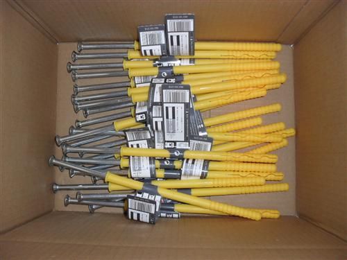 kg TOX Rahmenduebel Schrauben SDF S10U 10 x 180 FASSAD Duebel NEU 345