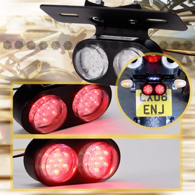 25 LED Motorrad Rücklicht Blinker Bremsleuchte Quad NEU