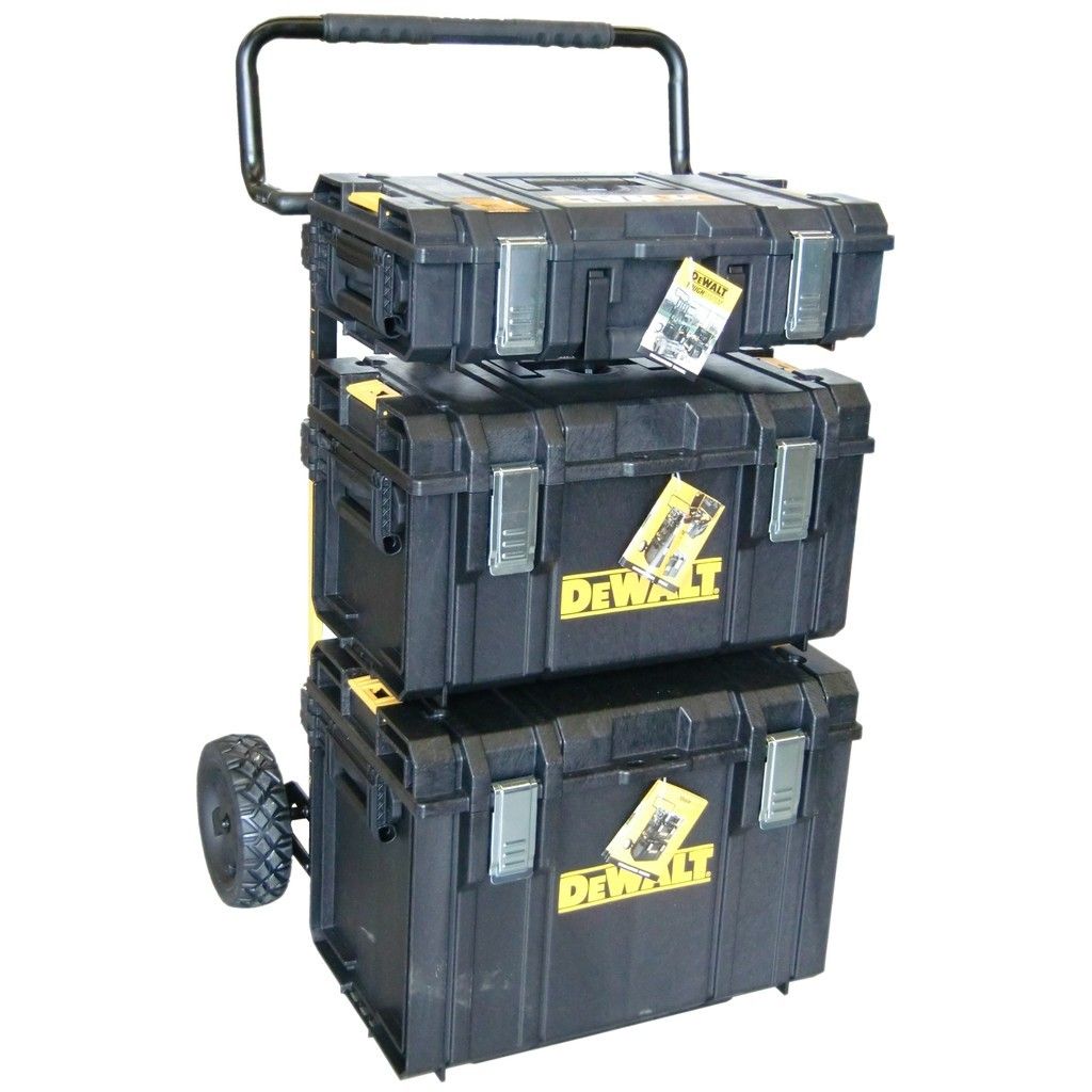 DeWalt 1 70 349 Toughsystem Komplett mit Trolley und Tough Box DS150