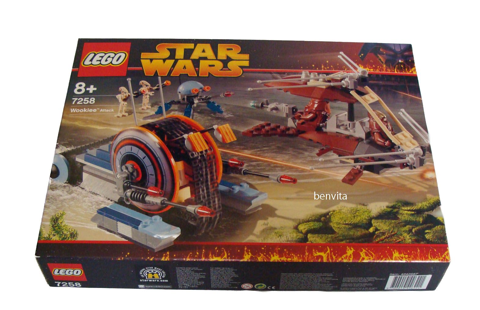 Wars 7258   Wookiee Attack 366 Teile 8+   Neu 5702014426221