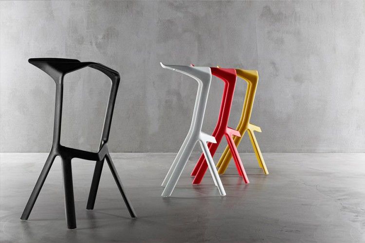 PLANK N° 2 SGABELLI MIURA STOO di Konstantin Grcic design COLORE A