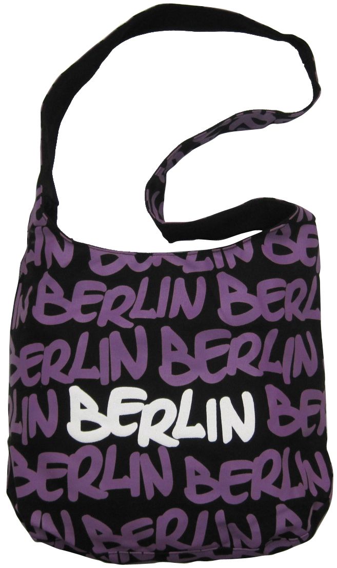 Org. Robin Ruth Tasche Berlin neon NEU&OVP Beuteltasche sw/lila