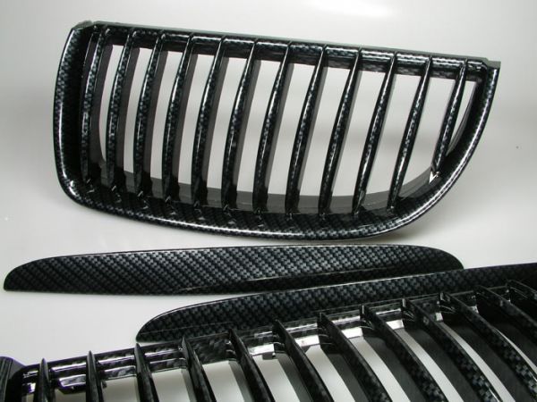 BMW E90 E91 3er 2005   ca.2008/09 bis Facelift NIEREN GRILL IN EDLEM