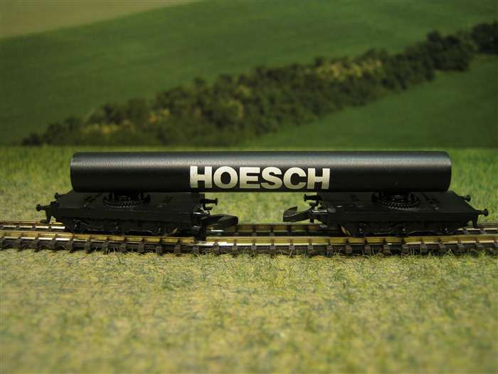 Märklin Z Drehschemelwagen / Schwerlastwagen Hoesch/ L356