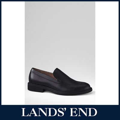 LANDS´ END Herren Slipper Halbschuh Schuh Leder