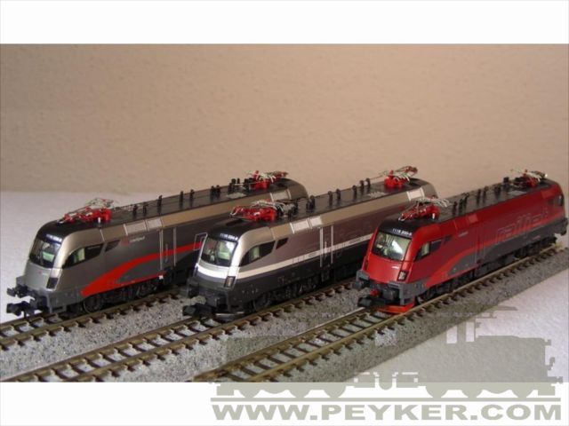 JC 10300 ÖBB Railjet Wagenset Spirit of Vienna, 7 teilig, AC