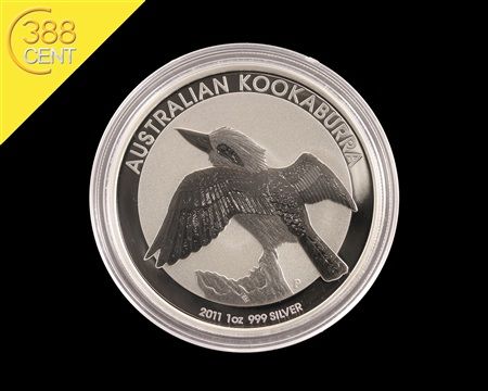 Australien Kookaburra 2011 1 Unze oz Silber 999/1000