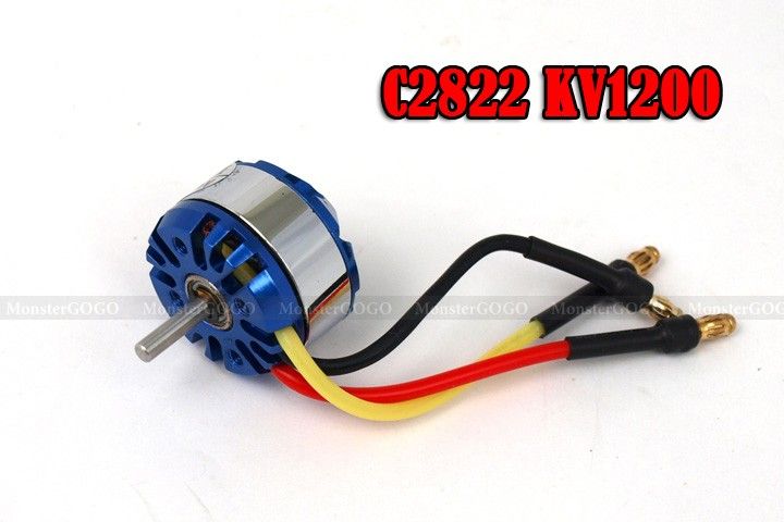 135W blue EMP C2822 KV1200 Outrunner brushless motor FOR RC model m60m