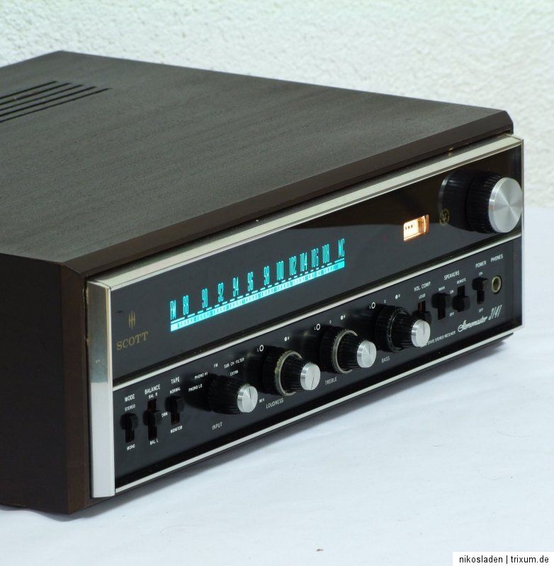 Scott Stereomaster 3141 * 60er Jahre Receiver Rarität im Bestzustand