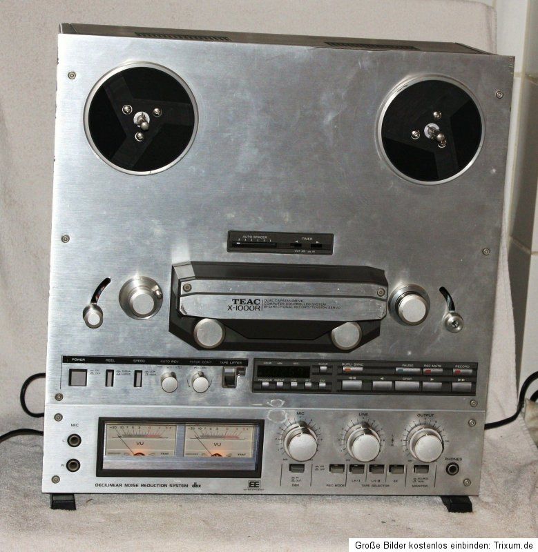 TEAC X 1000R Auto Reverse * STEREO * Dolby dbx * TAPE RECORDER GERÄT