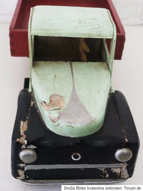 Shabby Chic Holzauto Spielzeug LKW Vintage Wood Truck