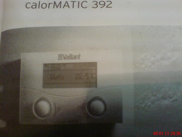 Vaillant calorMATIC VRT 392f mit Funkempfaenger Witterungsgefuehrte