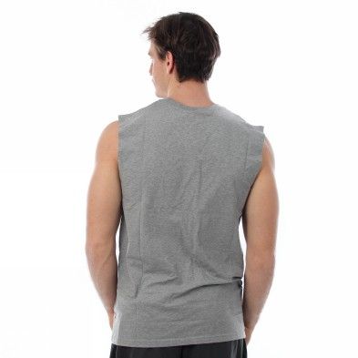 Nike Ad Sleeveless Tee [L] Grau Unterhemd Herren Laufen Neu