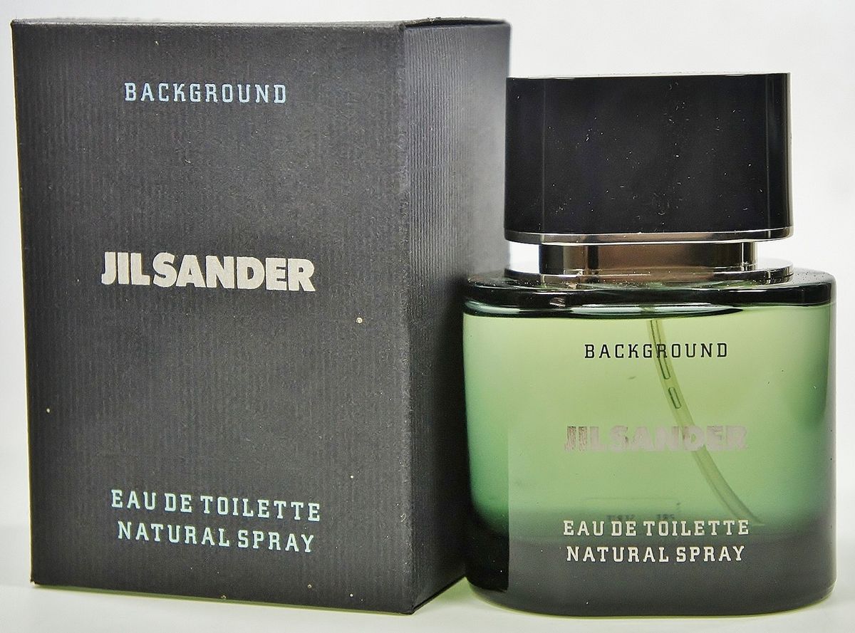 386,60€/100ML] 75ML JIL SANDER BACKGROUND EAU DE TOILETTE EDT