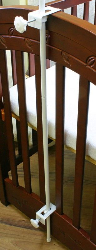 Teleskop Himmelstange für Gitterbett Kinderbett Baby Bettchen Himmel