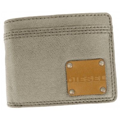 Diesel X01373 Core Hiresh II Herren Geldbeutel Beige NEU