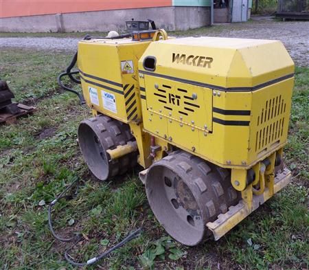 Tandemwalze Wacker RT 820 CC Grabenwalze Rüttel Walze Fernbedienung