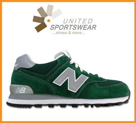 New Balance NB ML 574 GGE Leder Grün Green NEU UVP 90 € div