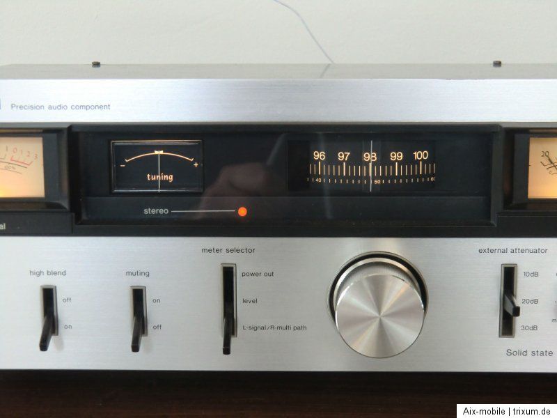 DENON TU 701 rare Vintage Tuner silber silver excellent state 1977 78