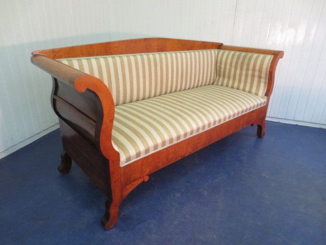 BIEDERMEIER SOFA BIRKE ca. 1880