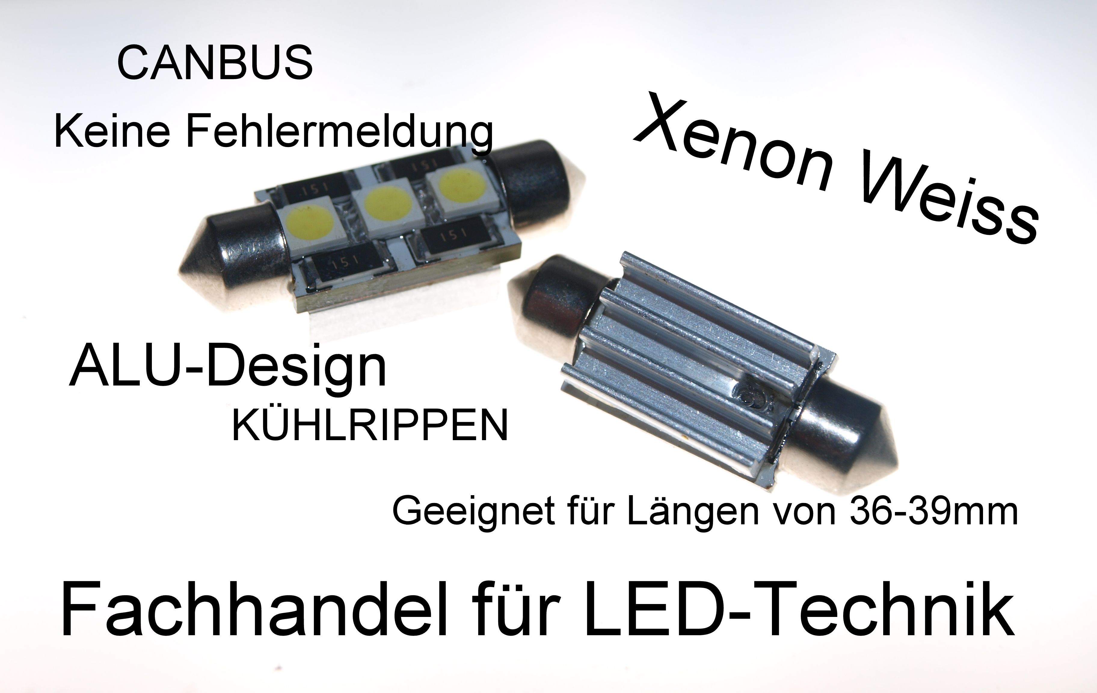 LED SMD Kennzeichenbeleuchtung CANBUS VW Touran/Touareg