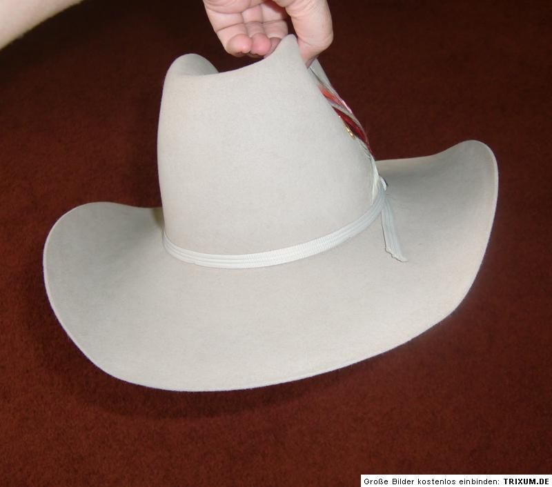 Ausrtalischer Western Hut v.*AKUBRA* Mod.=BOBBY=Gr.54 NEUWERTIG