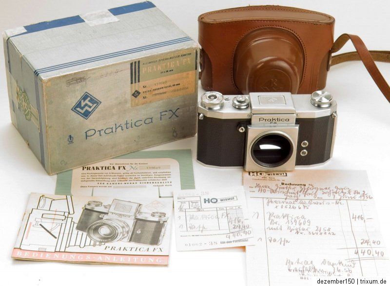 065Praktica FXBodyDokumenteOVPKW Dresden Niedersedlitz1956